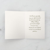  eend paasfeest Wenskaart Feestdagen Kaart (Binnen)