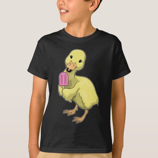 Eend Popsicle T-shirt (Voorkant)
