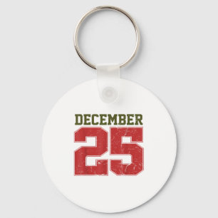 Eend Retro Halls Kerstmis Wilde Eend Kerstmis Eend Sleutelhanger
