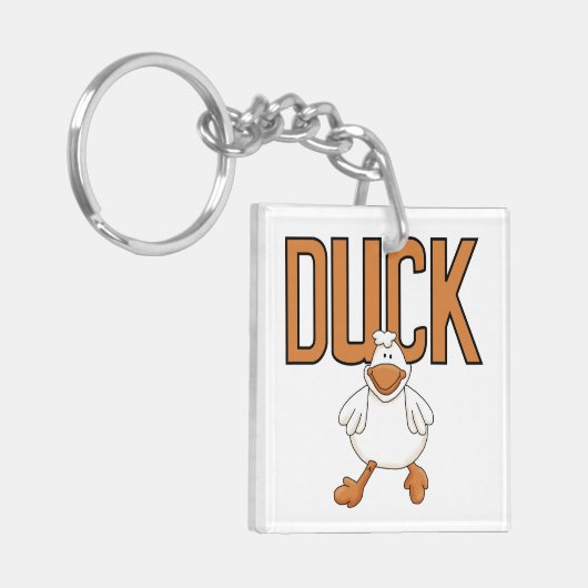 Eend Sleutelhanger (Voorkant Links)