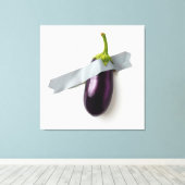 Eend-Taped Aubergine Canvas (Insitu (Houten vloer))