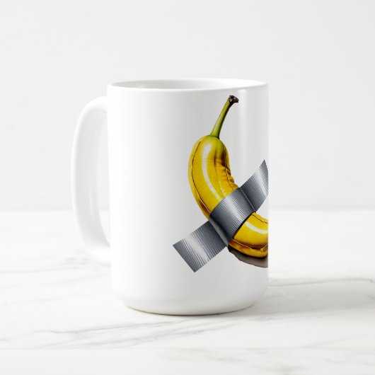 Eend Taped Banaan 15oz Koffiemok (Voorkant links)