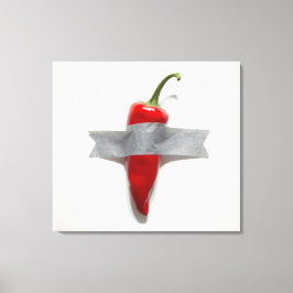 Eend-Taped Chili Canvas