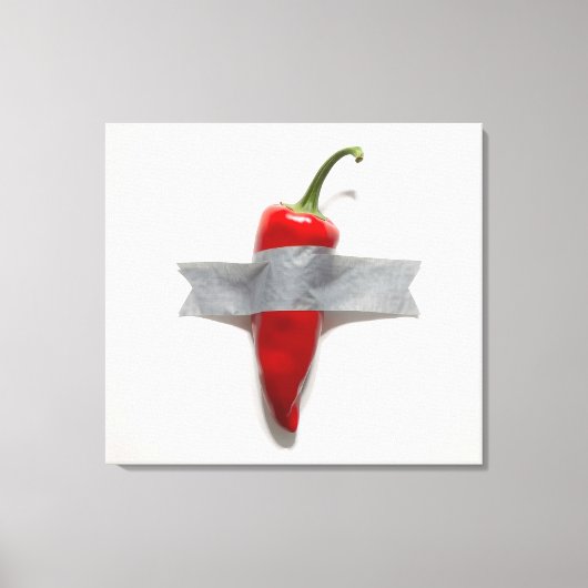 Eend-Taped Chili Canvas (Voorkant)