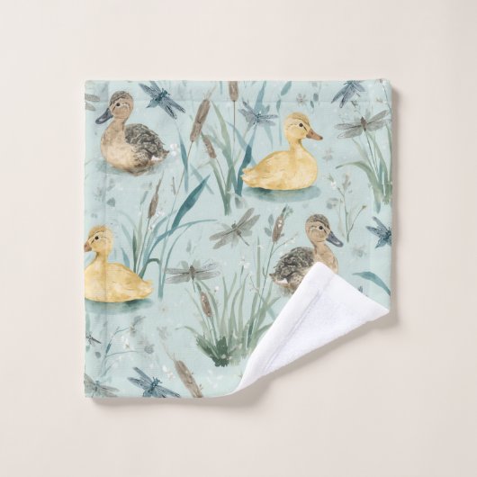 Eend thema  bad handdoek (Wasdoekje)
