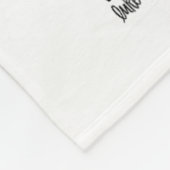 Eend typt Christelijk God zegt dat ik bijbelvers r Fleece Deken (Hoek)