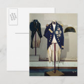 eend van de marine briefkaart (Voorkant / Achterkant)