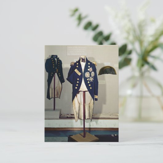 eend van de marine briefkaart (Staand voorkant)