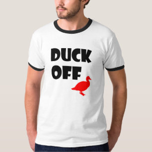 eend van t-shirt