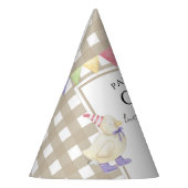 Eend verjaardagsfeestje 1 jaar feesthoedjes (Links)
