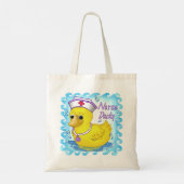 Eend Verpleegster Tote Bag (Achterkant)