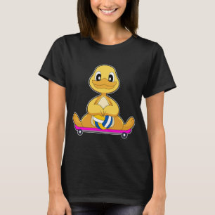 Eend Volleybalspeler Volleybal Sporten T-shirt