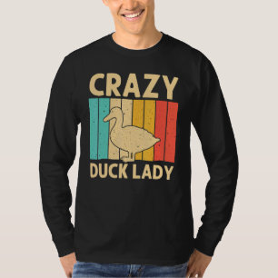 Eend voor vrouwen Moeder Wilde Eend Mandarijneend T-shirt