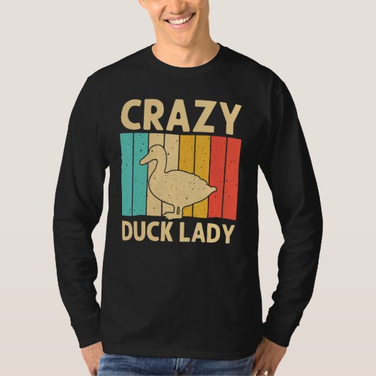 Eend voor vrouwen Moeder Wilde Eend Mandarijneend T-shirt (Voorkant)