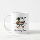 Eend Winging It Koffiemok (Links)
