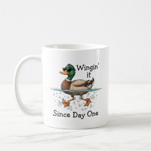 Eend Winging It Koffiemok
