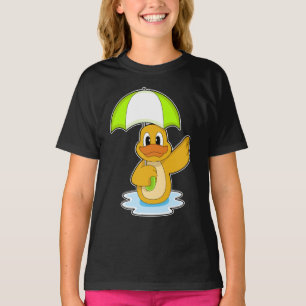 Eend Zwem Parasol T-shirt