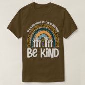 Eendag Oranje Kinderen zijn aardig voor vrouwen T-shirt (Design voorkant)