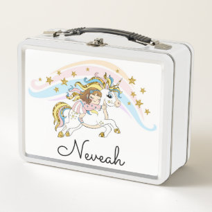 Eendags Unicronen Metalen Lunchbox