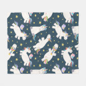 Eendagsdroom Fleece Deken (Voorkant (Horizontaal))