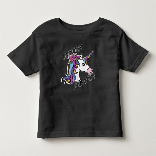 Eendagsvrouwelijke Prinses Ontwerp - Peuter Fijne  Kinder Shirts (Voorkant)