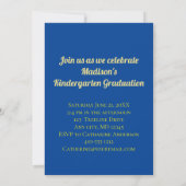 Eéndegroep afstudeerfeest Unicorn Kaart (Achterkant)