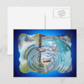 Eenden 1 briefkaart (Voorkant / Achterkant)