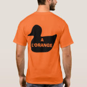 eenden, A L'ORANJE T-shirt (Achterkant)