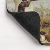 Eenden afschieten (olie op doek) muismat (Hoek)