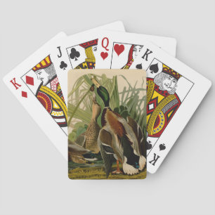 Eenden Audubon Vogel Schilderij Pokerkaarten