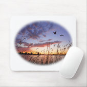 Eenden bij de jacht op Dawn-Duck Muismat (Met muis)