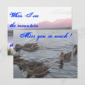 EENDEN BRIEFKAART (Voorkant / Achterkant)