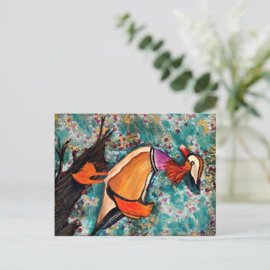 eenden briefkaart (Staand voorkant)