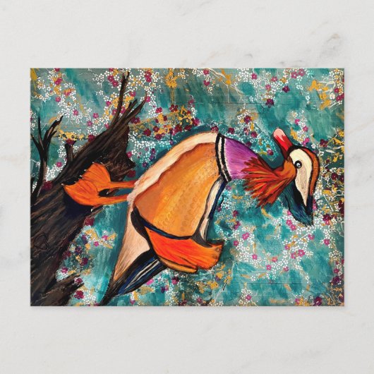 eenden briefkaart (Voorkant)