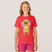 Eenden Bruids Sluier Trouwen T-shirt (Voorkant volledig)