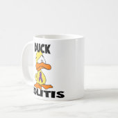 Eenden colitis koffiemok (Voorkant links)