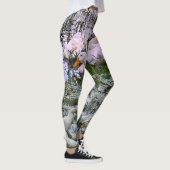 Eenden Dierlijke Camouflage Kijk Leggings (Rechts)
