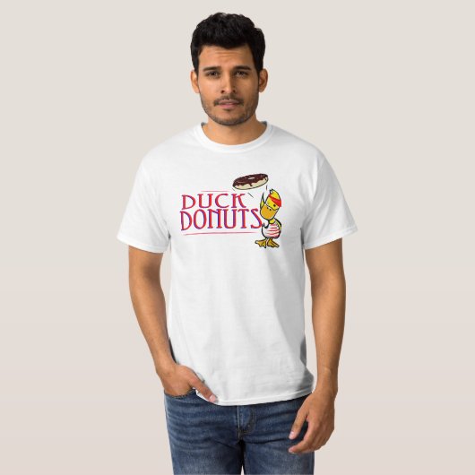 eenden donuts t-shirt (Voorkant volledig)