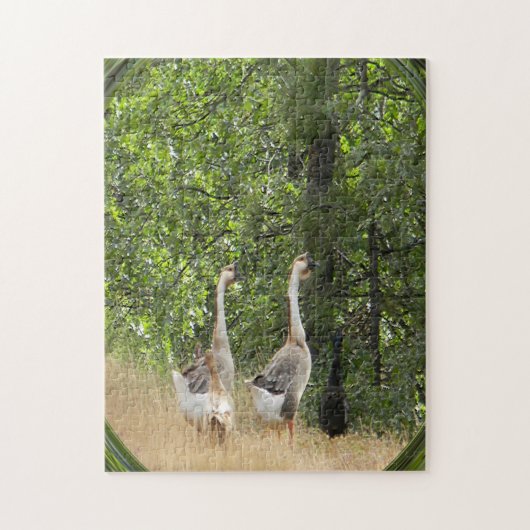 Eenden, eenden, Goose.... Legpuzzel (Verticaal)