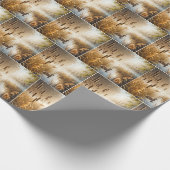 Eenden en Cattails in de ochtendmist Cadeaupapier (Hoek)