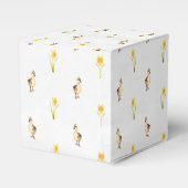 Eenden en diksen in de lente bedankdoosjes (Voorkant Zijde)