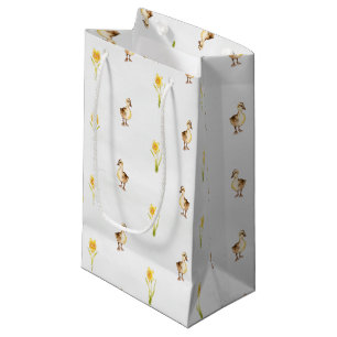 Eenden en diksen in de lente klein cadeauzakje