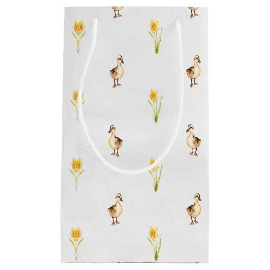 Eenden en diksen in de lente klein cadeauzakje (Voorkant)