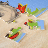 eenden en eenden legpuzzel (Zijkant)