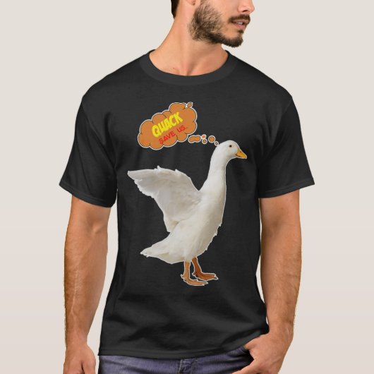 eenden en eenden t-shirt (Voorkant)