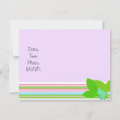 Eenden en Grieks Baby shower Kaart (Achterkant)