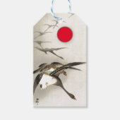 EENDEN EN Label VAN RODE MUNCG Cadeaulabel (Voorkant)