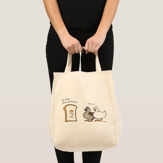 eenden eten geen brood tote bag (Voorkant (product))