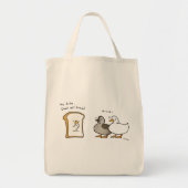 eenden eten geen brood tote bag (Voorkant)