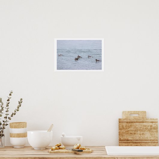 Eenden Foto Poster (Keuken)